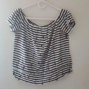 Off the shoulder top